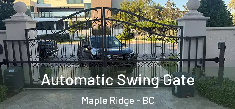  Automatic Swing Gate Maple Ridge - BC