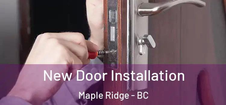  New Door Installation Maple Ridge - BC